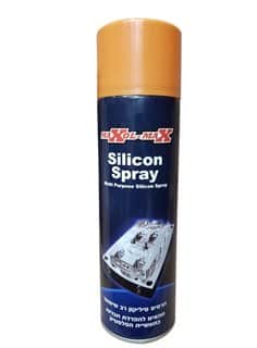 תרסיס סיליקון להפרדה והחלקה 500 מל