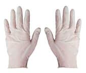 כפפות לטקס ללא אבקה XL