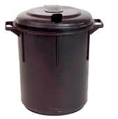 פח אשפה 60 ליטר + מכסה