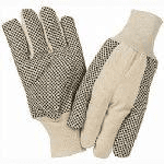 כפפות עבודה עור + בד