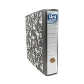 קלסר משרדי 8cm שחור/לבן 12 יח' בקרטון